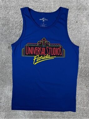 Universal Studios Florida Blue Tank Top Size Small